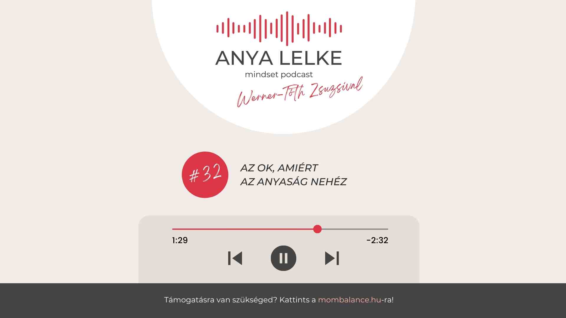 Anya lelke mindset podcast Mom Balance anyaság coaching mentális lelki egészség önismeret fejlődés anyai kiégés Az ok, amiért az anyaság nehéz