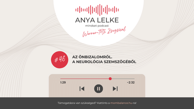 Anya lelke mindset podcast Mom Balance anyaság coaching mentális lelki egészség önismeret fejlődés anyai kiégés Az önbizalomról. A neurológia szemszögéből
